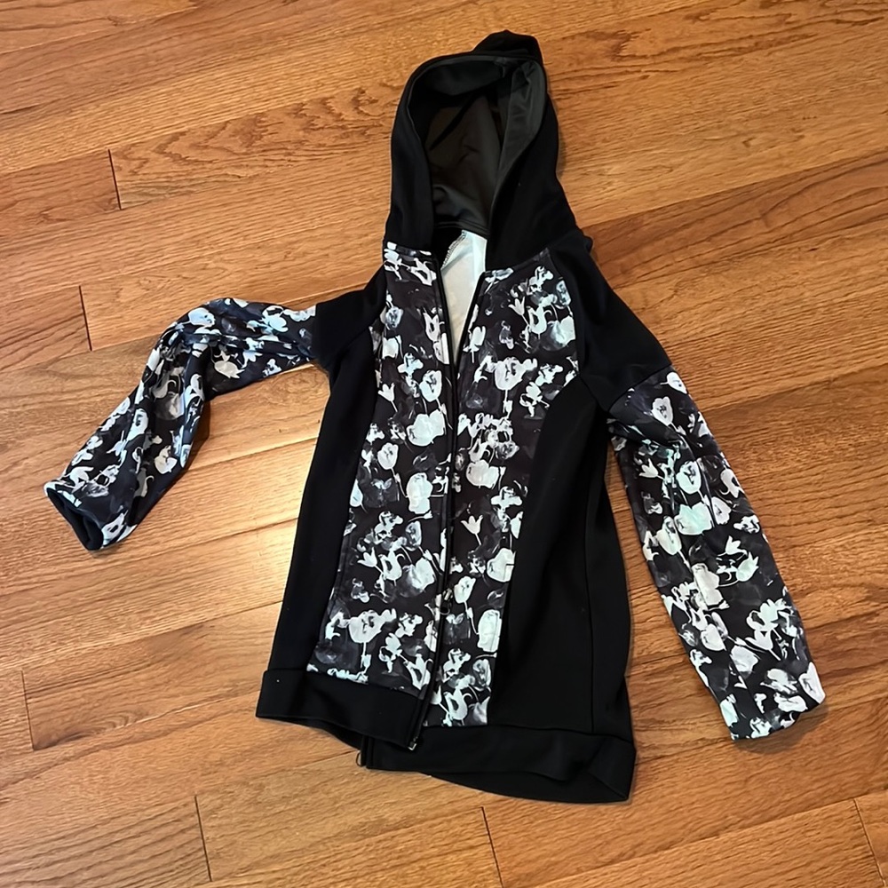Black and white jacket
